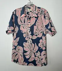 Marine Layer tropical print top size large