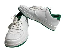 ROCAWEAR,‎ women’s Athletic Shoes Size 7, white & green, Style #: Henry Lo