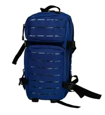 25L Blue Tactical Backpack With Adjustable Straps & Multiple Compartments