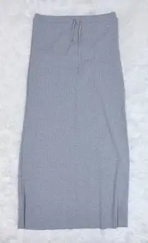 PacSun Gray Maxi Skirt