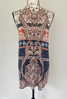 O'Neill Lennon mini Dress Boho size small Paisley 