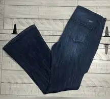 KanCan Dark Blue Flare Jeans