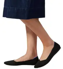 Rothy’s The Point Flat Shoes Ballet Pointed Toe Comfort Slip On Black 9.5