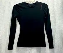 Reebok Under Shirt, Black Sweat Proof Small