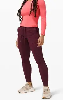 Lululemon  Sz 2 Womens Dance Studio Jogger Pants Deep Red