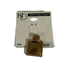 New Directions Gold Toned Slide Program Insert for a Necklace