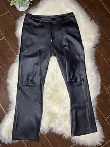 Garson by REM Garson Black Leather Women's pants Sz 12P