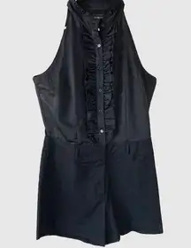 romper shorts mock ruffles Size Large