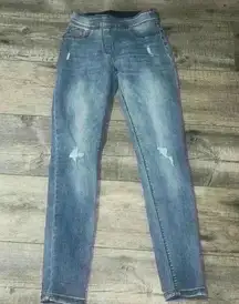 Coco + Carmen stretch jeans medium distressed