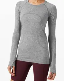 Gray Long Sleeve Swiftly