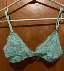 Lace Teal Bralette 