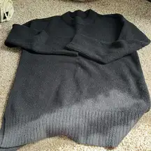 Abercrombie & fitch AF black sweater fall cozy