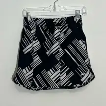 Slazenger Golf Skort Athleisure Women's Pull On Black White Pockets Size XS