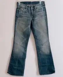 7 For All Mankind Blue Flare Jeans