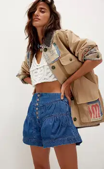 Free People Jean Shorts