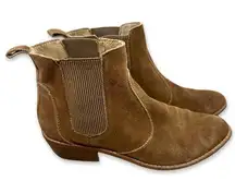 Western Chelsea Boot Brown Ankle Booties