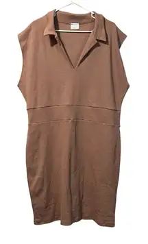 ASOS Design Dusty‎ Collared Sweatshirt Jumper Style Dress Size 20 Preppy Modern