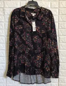 Westbound Woman deco paisley long sleeve top‎