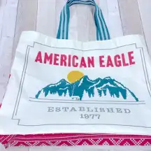 American Eagle large reusable tote bag