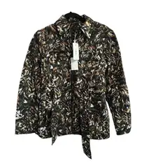 Ted Baker Inniza Urban Printed Cargo Jacket Size 00