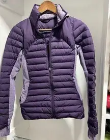 Lululemon Purple Puffer Jacket. EUC.