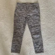 joe's jeans  Camo Skinny‎ Ankle Cargo Pants Women’s Size 30