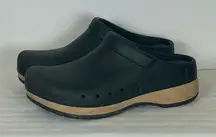 Dansko ‘Kane’ Black Molded Slip-On Backless Mule Clog Womens Size EU 36/US 5.5-6