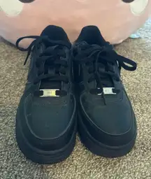 Black Air Force 1s