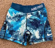 Tie Dye Compression Shorts Women’s