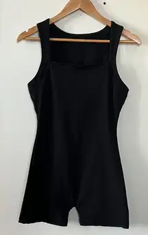 Elegant Black Sleeveless Bodysuit
