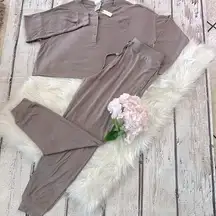 Pink Victoria’s Secret Cozy Sleep Jogger So Soft Pajama With Pockets  Si…