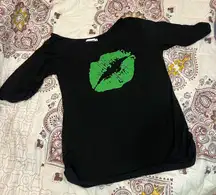 Magic Black Top with Unique Design