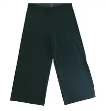 Zac & Rachel Black, wide flowy ribbed leg pants size Large