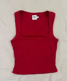 Princess Polly red crop top