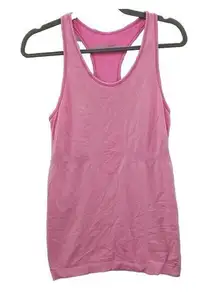 Zyia Charged Copper Seamless Tank Top Womens Size M Athletic Racerback Pink