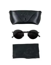 DIFF eyewear  - Daisy Round Frame Sunglasses in Black