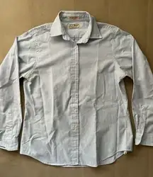 VTG L.L.Bean Single Needle Tailored Women’s Button Down Shirt: 14