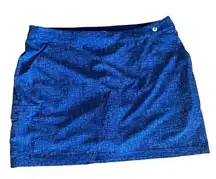 Columbia  GOLF SKORT SKIRT WOMEN OMNI FREEZE BLUE GOLF TENNIS SIZE 14 PFG