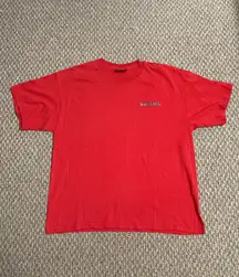 Ohio State Buckeyes 90s Style Steve & Barry’s OSU Classic College Red T-Shirt