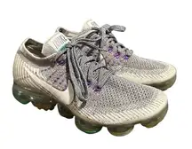 Nike Air Vapormax Flyknit OG Heritage Grape Emerald Grey Womens Size 6