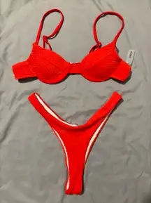 SheIn Red Bikini Set