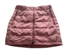 SKHOOP Womens Down Puffer Skirt Pink Size Medium