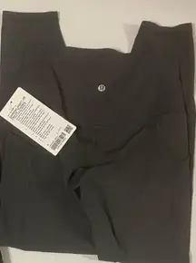 NWT new  lululemon sz 6 align legging pockets graphite grey 35” women’s