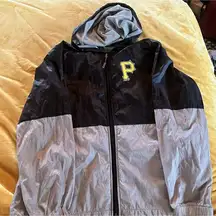 Pittsburgh Pirates Baseball Wind Jacket (Women’s X Large) 4Her By Carl Banks XL