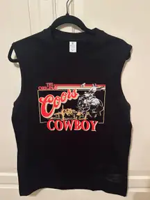 Coors Cowboy Tank Top