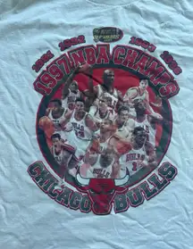 Vintage 1997  Chicago Bulls T-shirt NBA Champs Size X-Large