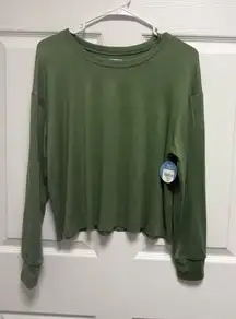 Arizona Jean Company Forest Green Sleepwear Top Size M