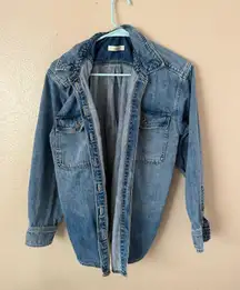 Target Denim Oversized Jacket