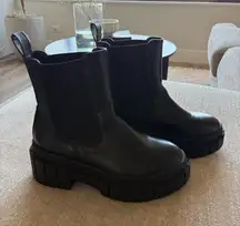 Amazon Chunky Black Boots Platform