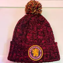 NNT Gryffindor Cable knitted Pom Pom beanie